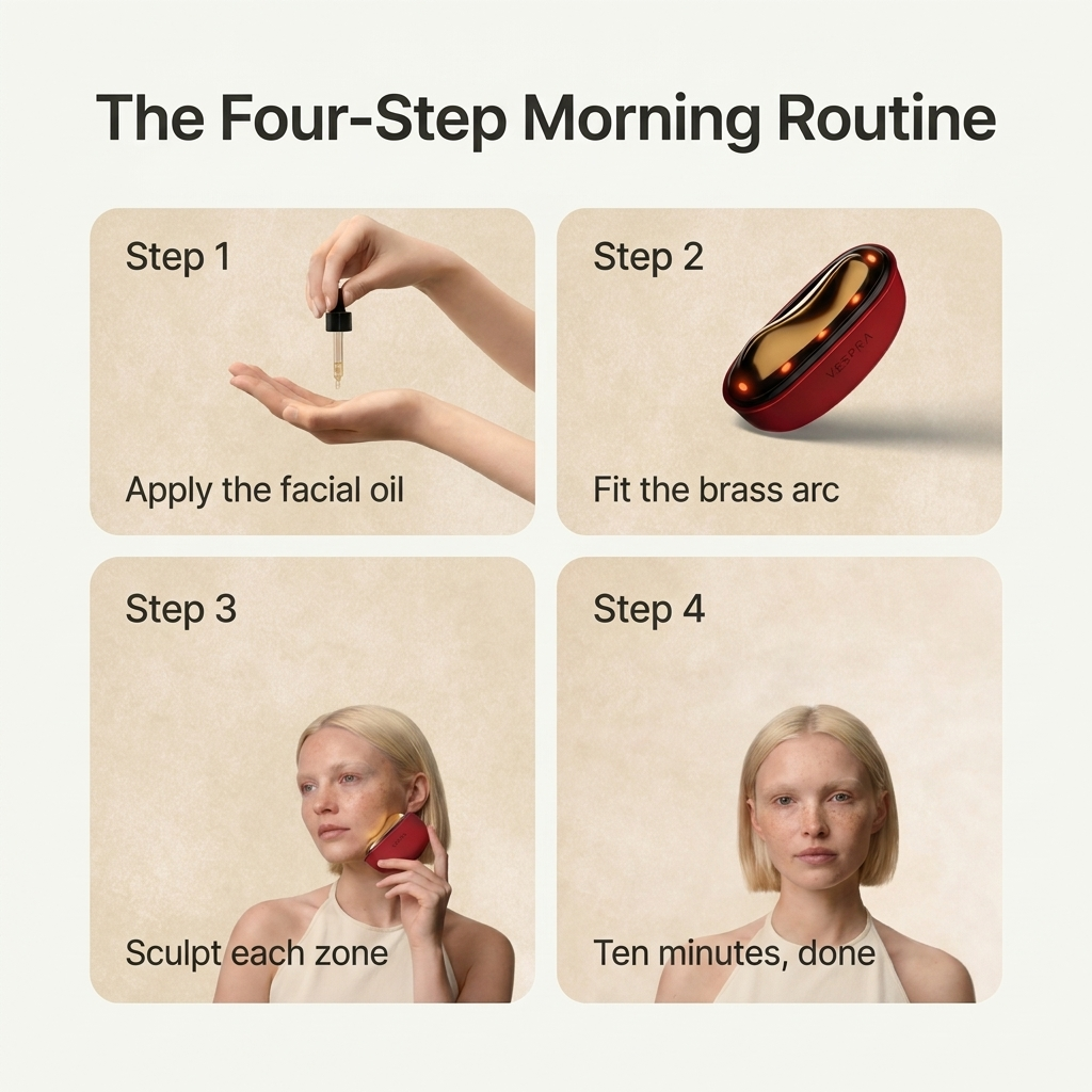 Four steps, five minutes