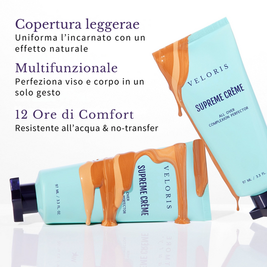 Veloris Perfezionatore Viso Supreme Crème – Cura e camuffaggio in uno